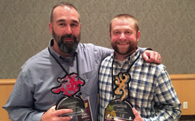 RYAN WIMER IS AWARDED BROWNING’S 2015 KNIFE SALES REPRESENTATIVE OF THE YEAR
