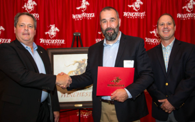 WINCHESTER AMMUNITION RECOGNIZES TODD DILLON AS 2015 WHOLESALE REP OF THE YEAR