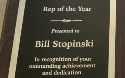 BILL STOPINSKI RECEIVES THE 2020 OKUMA SALES REP OF THE YEAR AWARD